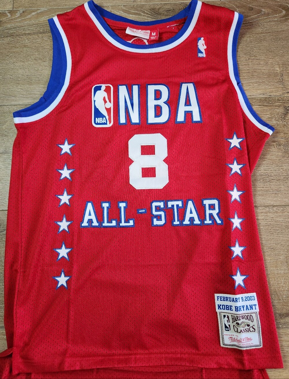Authentic Kobe Bryant Mitchell Ness 2003 All- Star  Jersey Sz Large  NWT